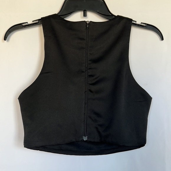 Sequin Hearts Sz 1 Black Floral Formal 2 Piece Dress. - Picture 3 of 16